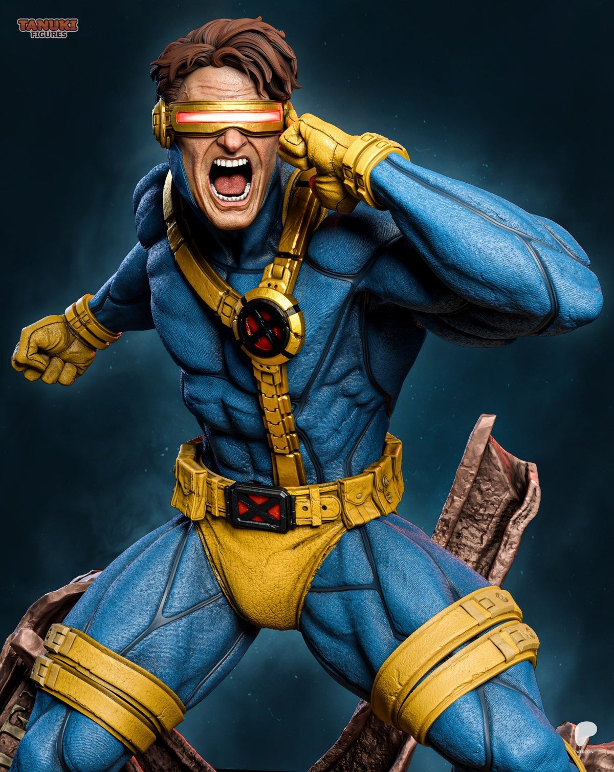 Cyclops (X-Men) 3D Printed Garage Kit Figure