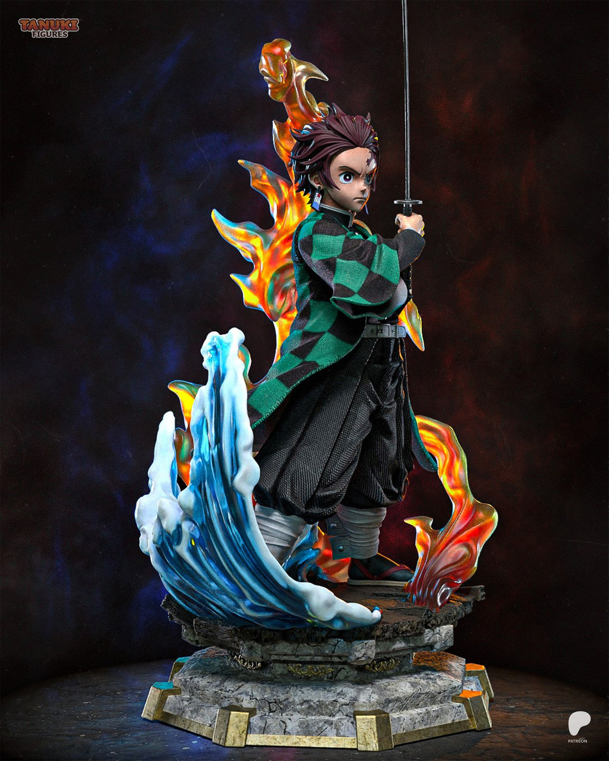 Tanjiro (Demon Slayer) 3D Printed Garage Kit Figure