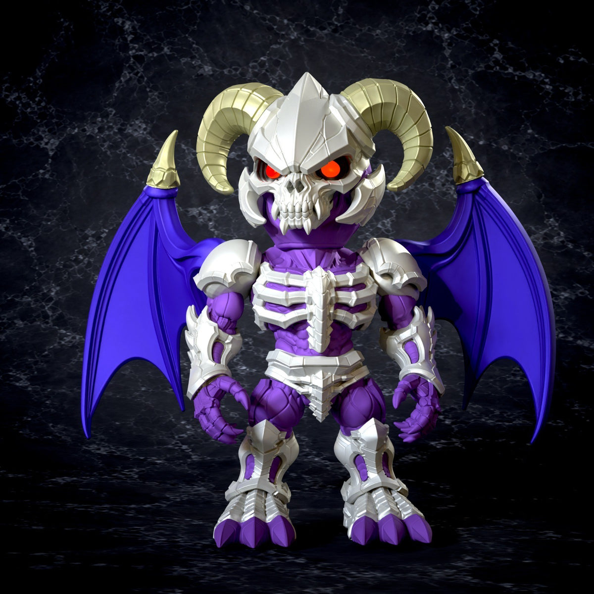 Summoned Skull Yu-Gi-Oh Fan Art Figure Full Colour 3D Printed Statue