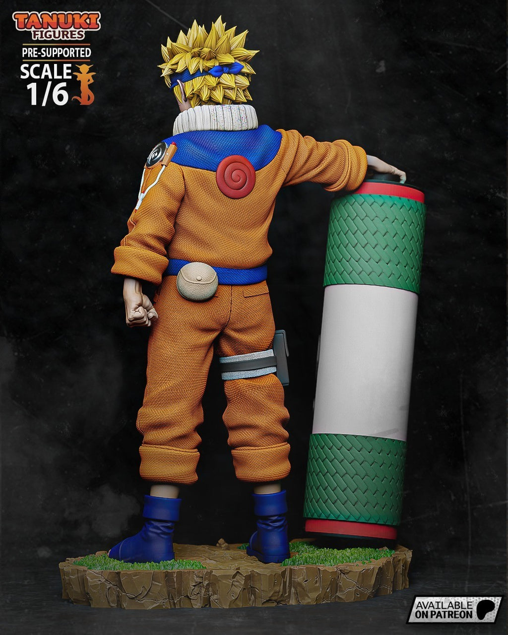 Naruto Uzumaki Classic (Naruto) 3D Printed Garage Kit Figure