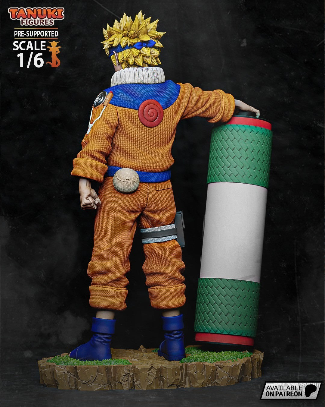 Naruto Uzumaki Classic (Naruto) 3D Printed Garage Kit Figure