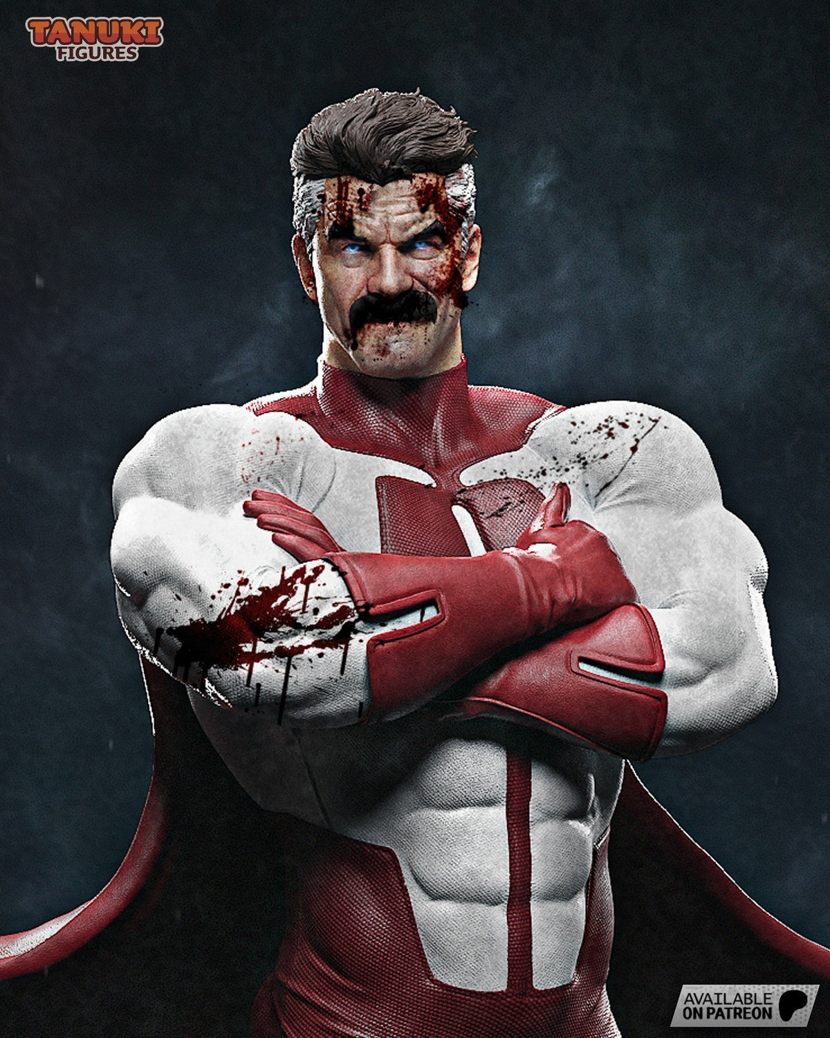 Omni-Man (Invincible) 3D Printed Garage Kit Figure