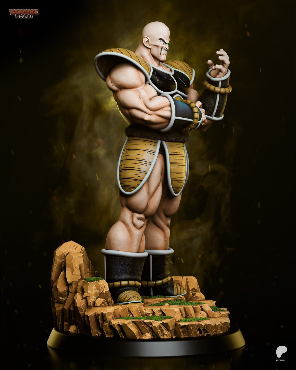 Nappa (Dragon Ball Z) 3D Printed Garage Kit Figure