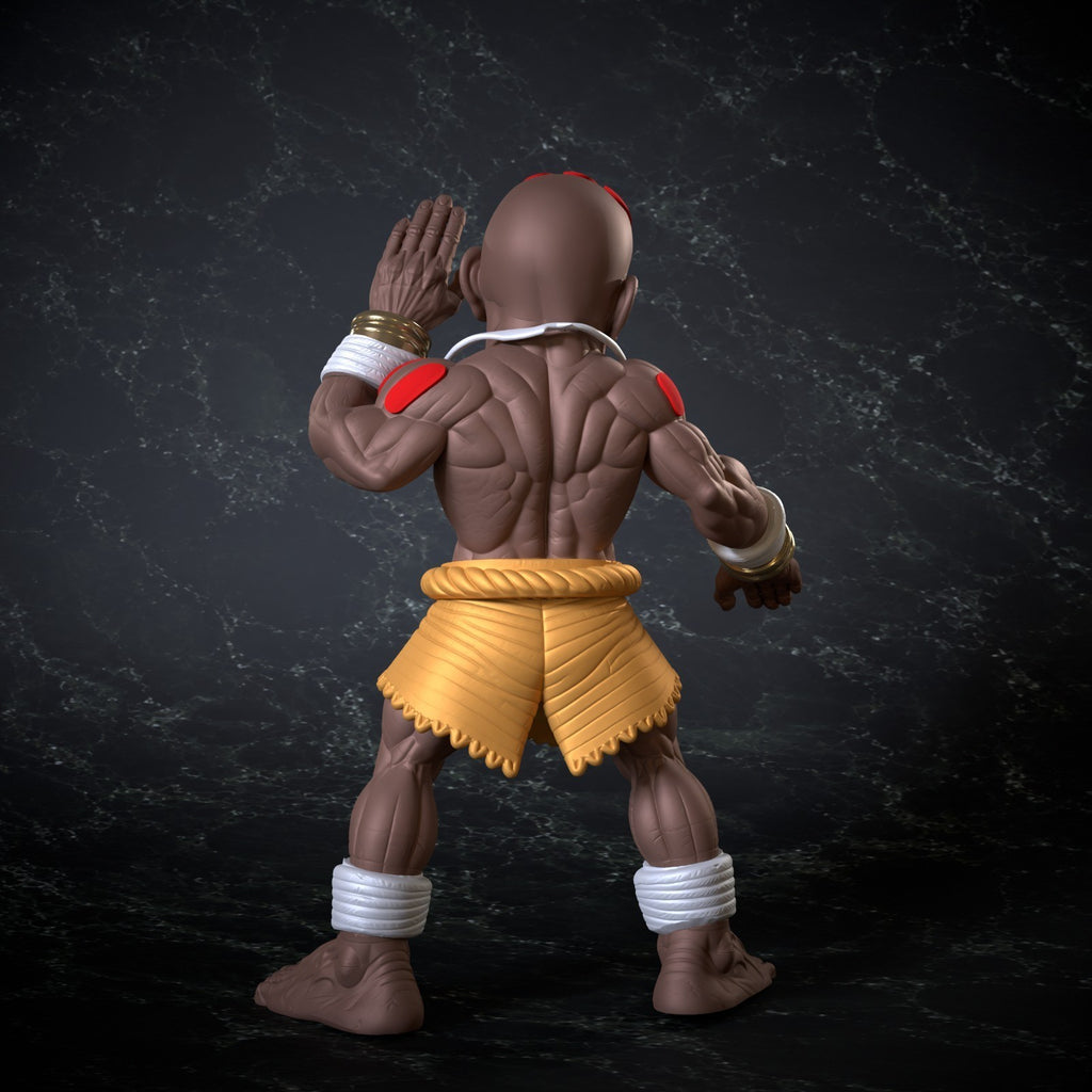 Dhalsim Street Fighter Fan Art Figure Full Colour 3D Printed Statue