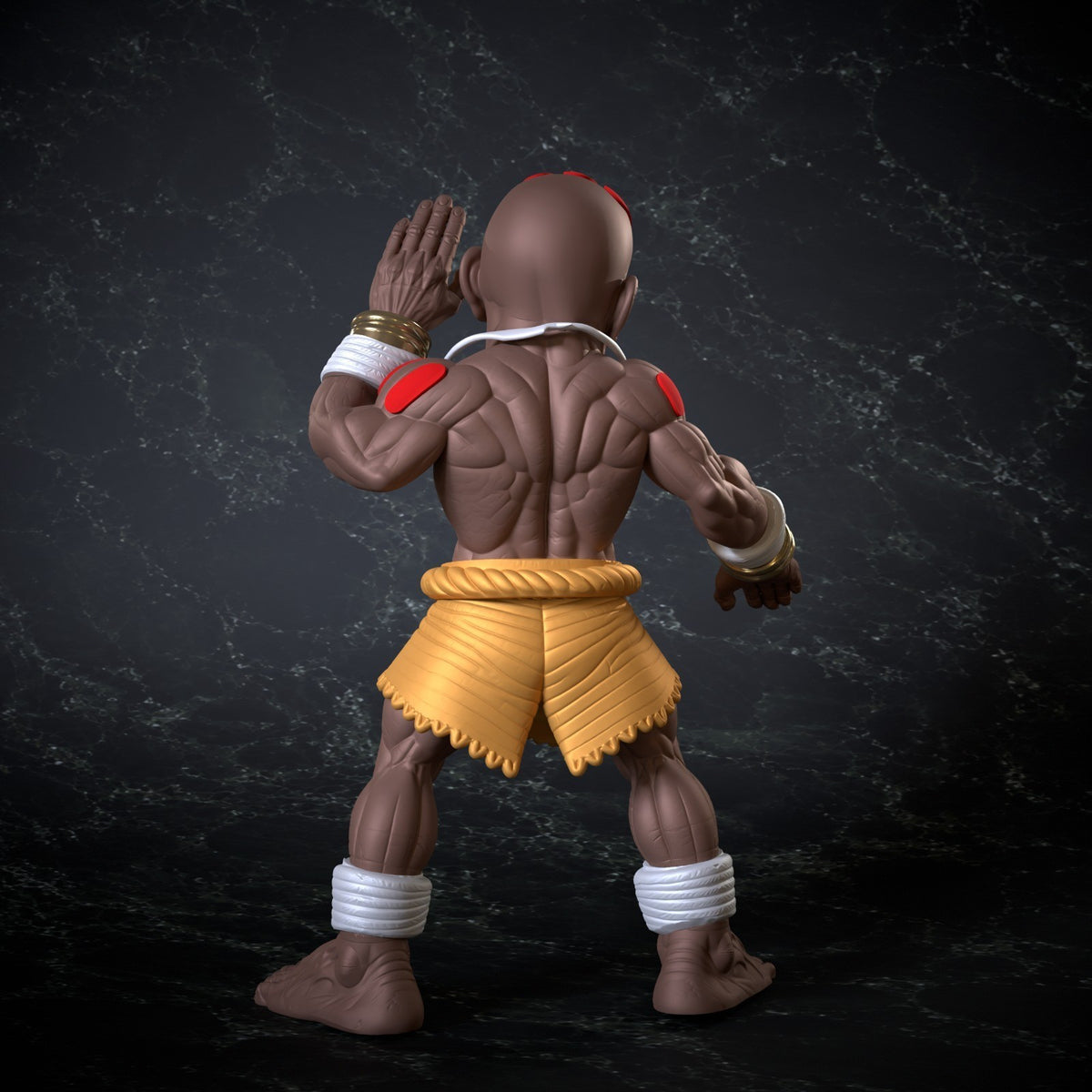 Dhalsim Street Fighter Fan Art Figure Full Colour 3D Printed Statue