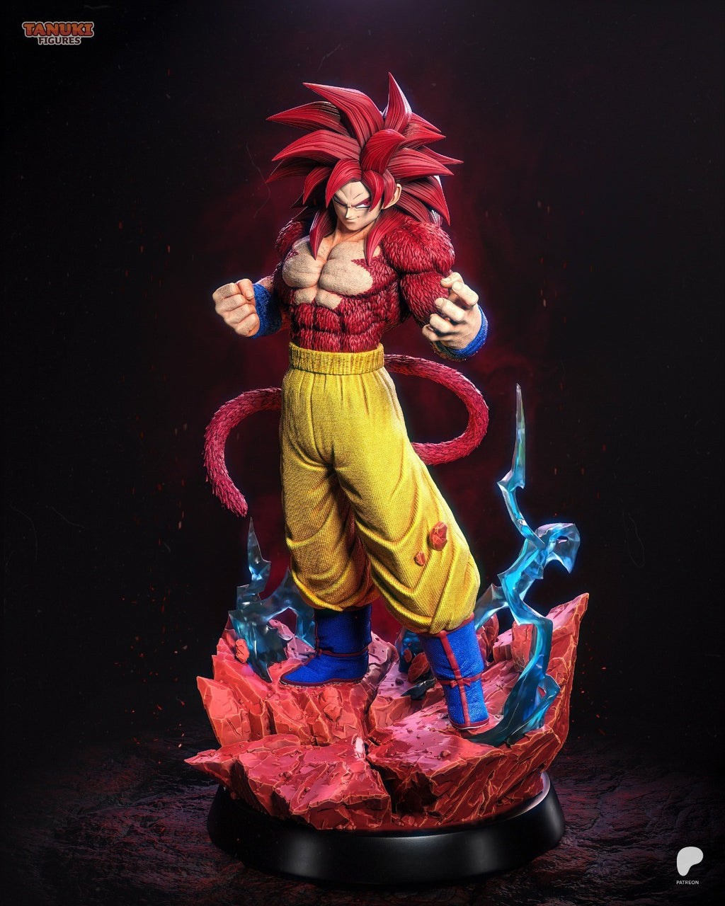 Goku SSJ4 (Dragon Ball) 3D Printed Garage Kit Figure
