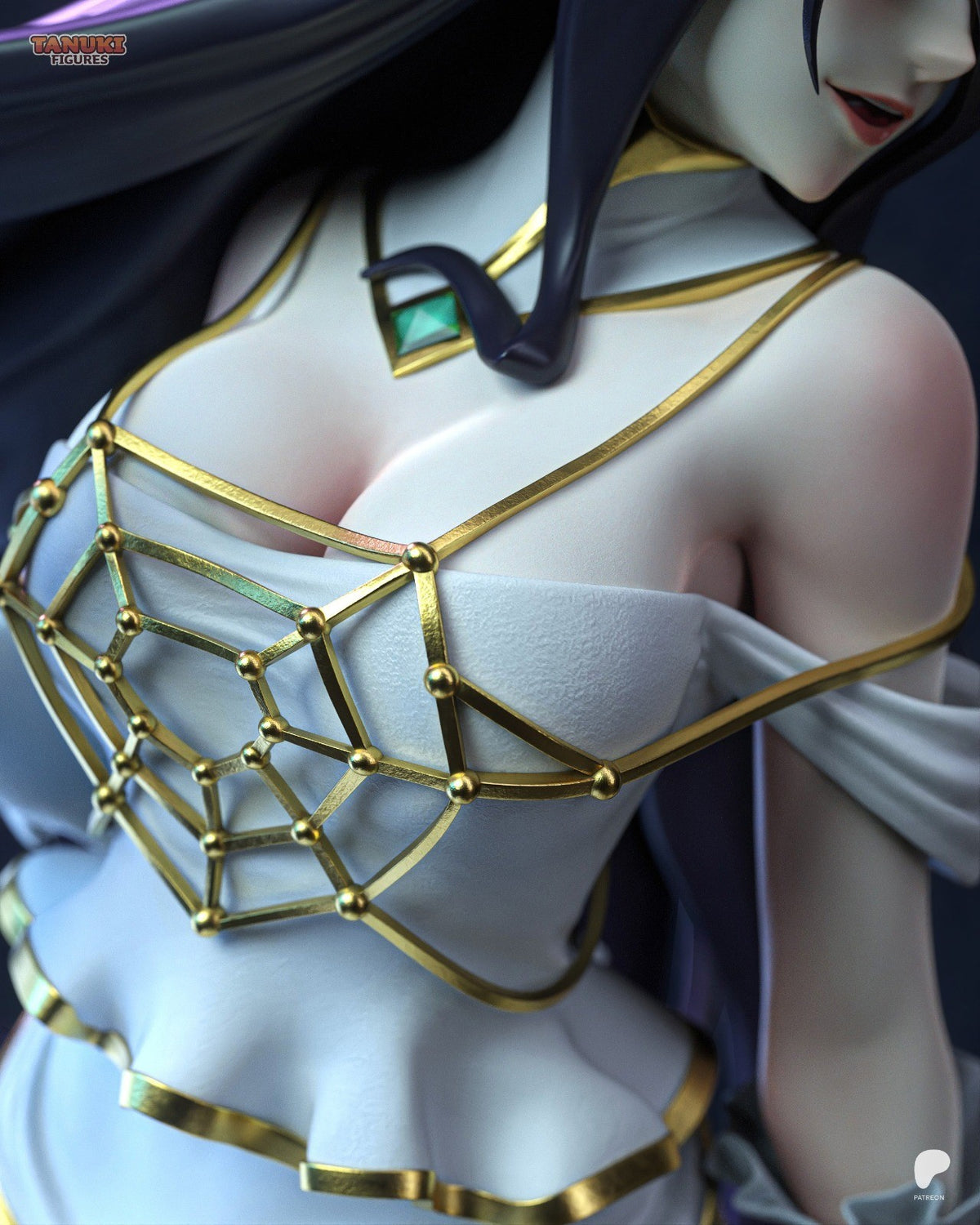 Albedo (Overlord) 3D Printed Garage Kit Figure