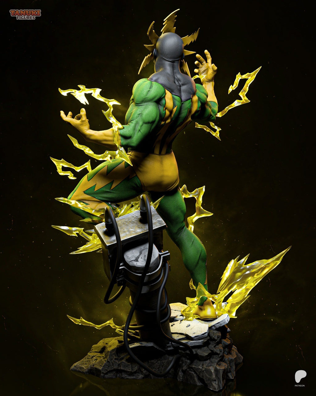 Electro (Spider-Man) 3D Printed Garage Kit Figure