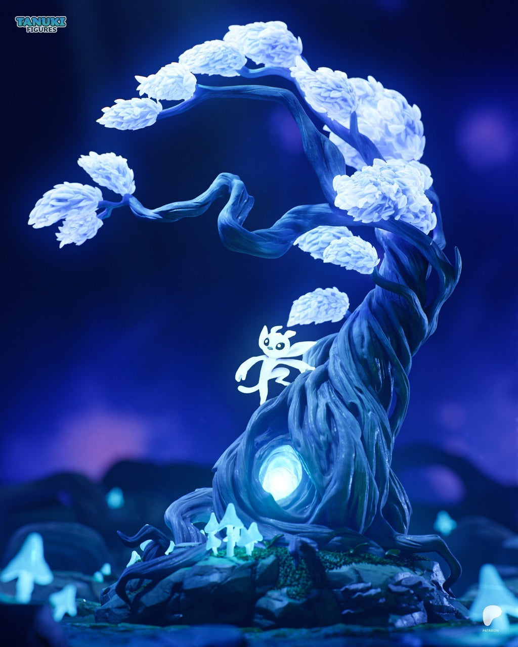Ori Toon (Ori and the Blind Forest) 3D Printed Garage Kit Figure
