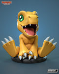 Agumon Toon (Digimon) 3D Printed Garage Kit Figure