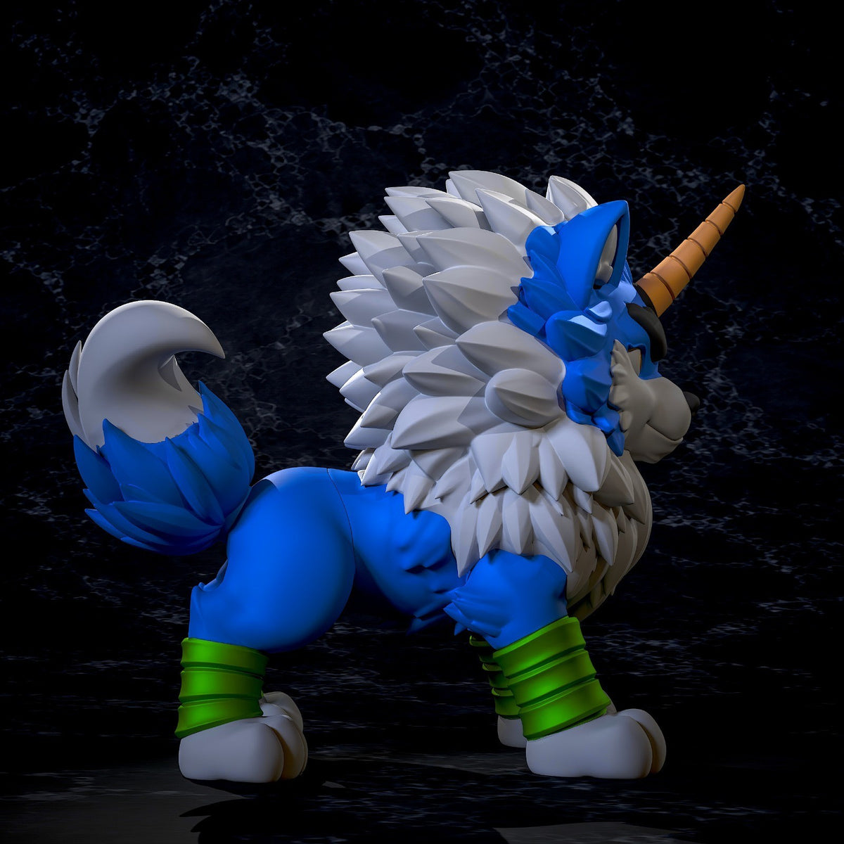 Ranga Tempest Tensura Slime Fan Art Figure Full Colour 3D Printed Statue