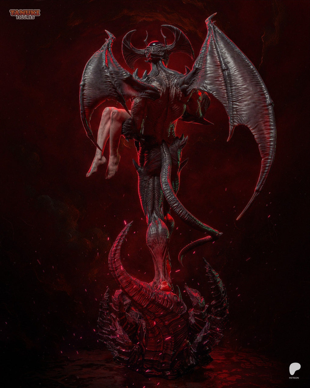 Devilman 3D Printed Garage Kit Figure