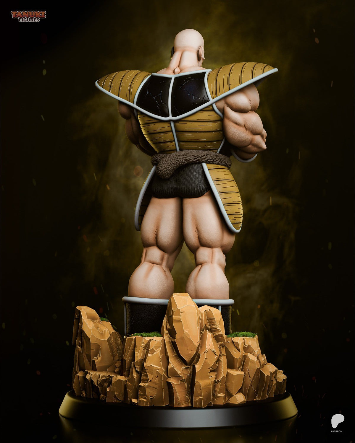 Nappa (Dragon Ball Z) 3D Printed Garage Kit Figure
