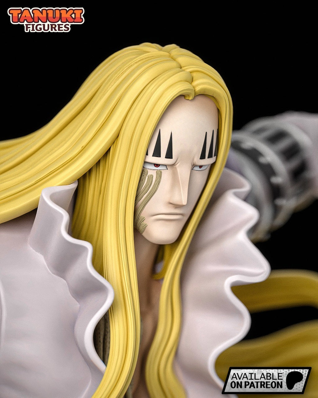 Basil Hawkins (One Piece) 3D Printed Garage Kit Figure