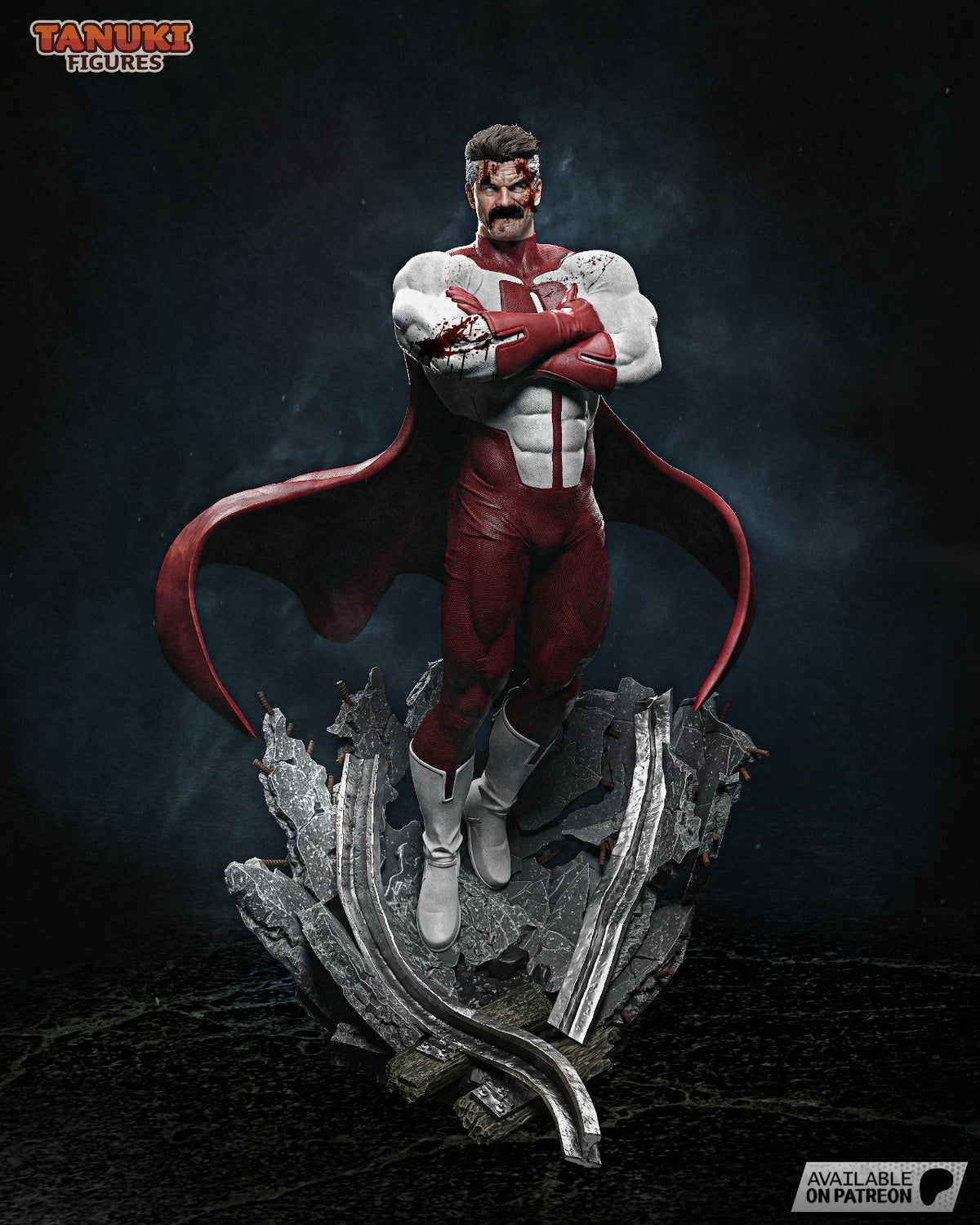 Omni-Man (Invincible) 3D Printed Garage Kit Figure
