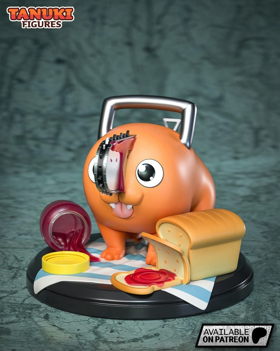 Pochita (Chainsaw Man) 3D Printed Garage Kit Figure