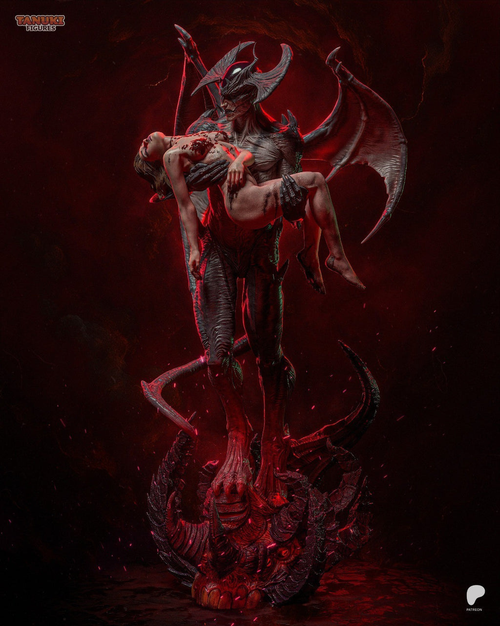 Devilman 3D Printed Garage Kit Figure