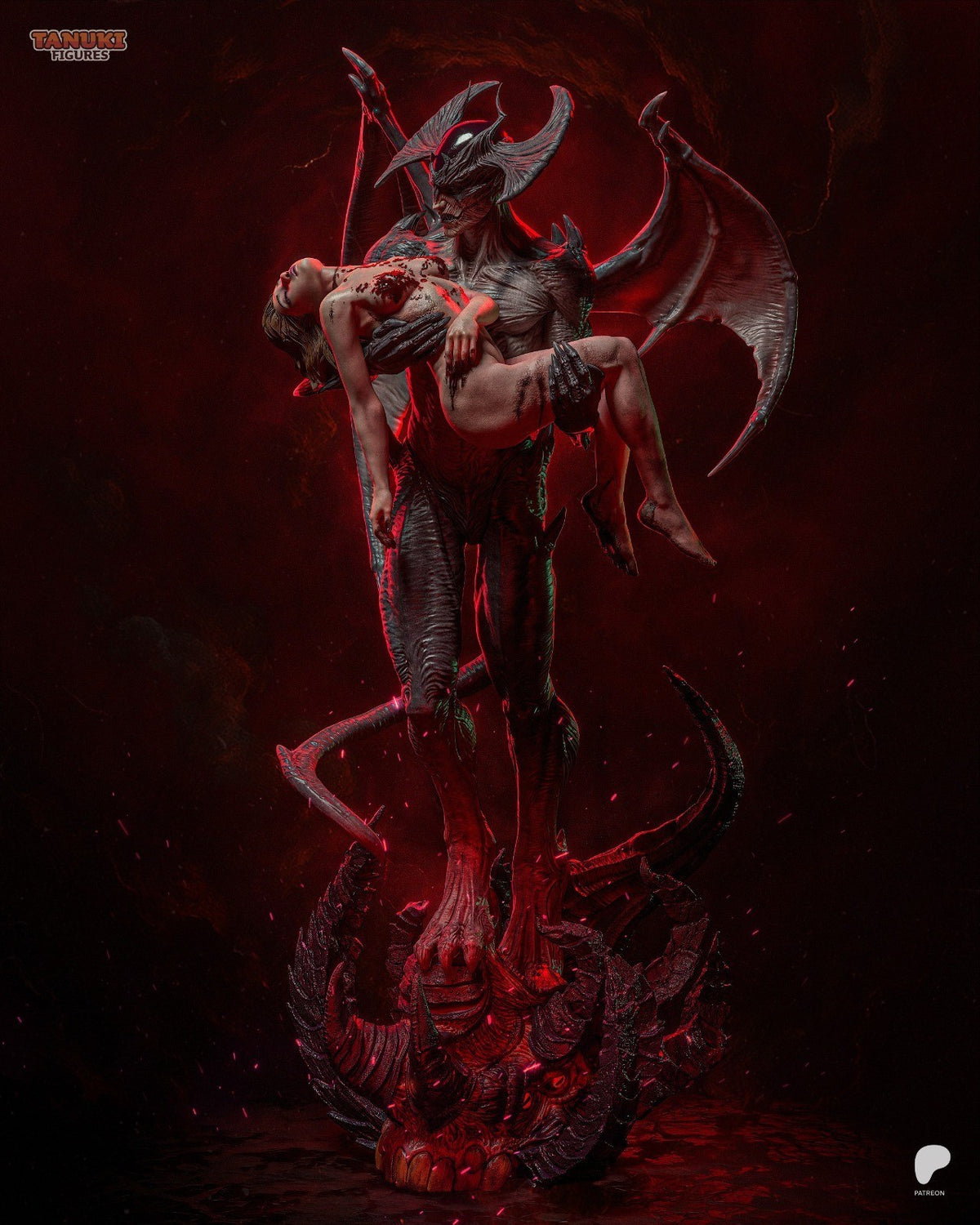 Devilman 3D Printed Garage Kit Figure
