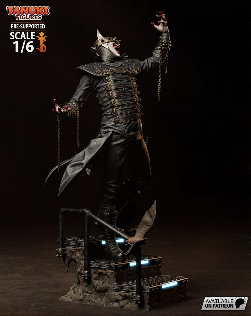 Batman Who Laughs (DC) 3D Printed Garage Kit Figure
