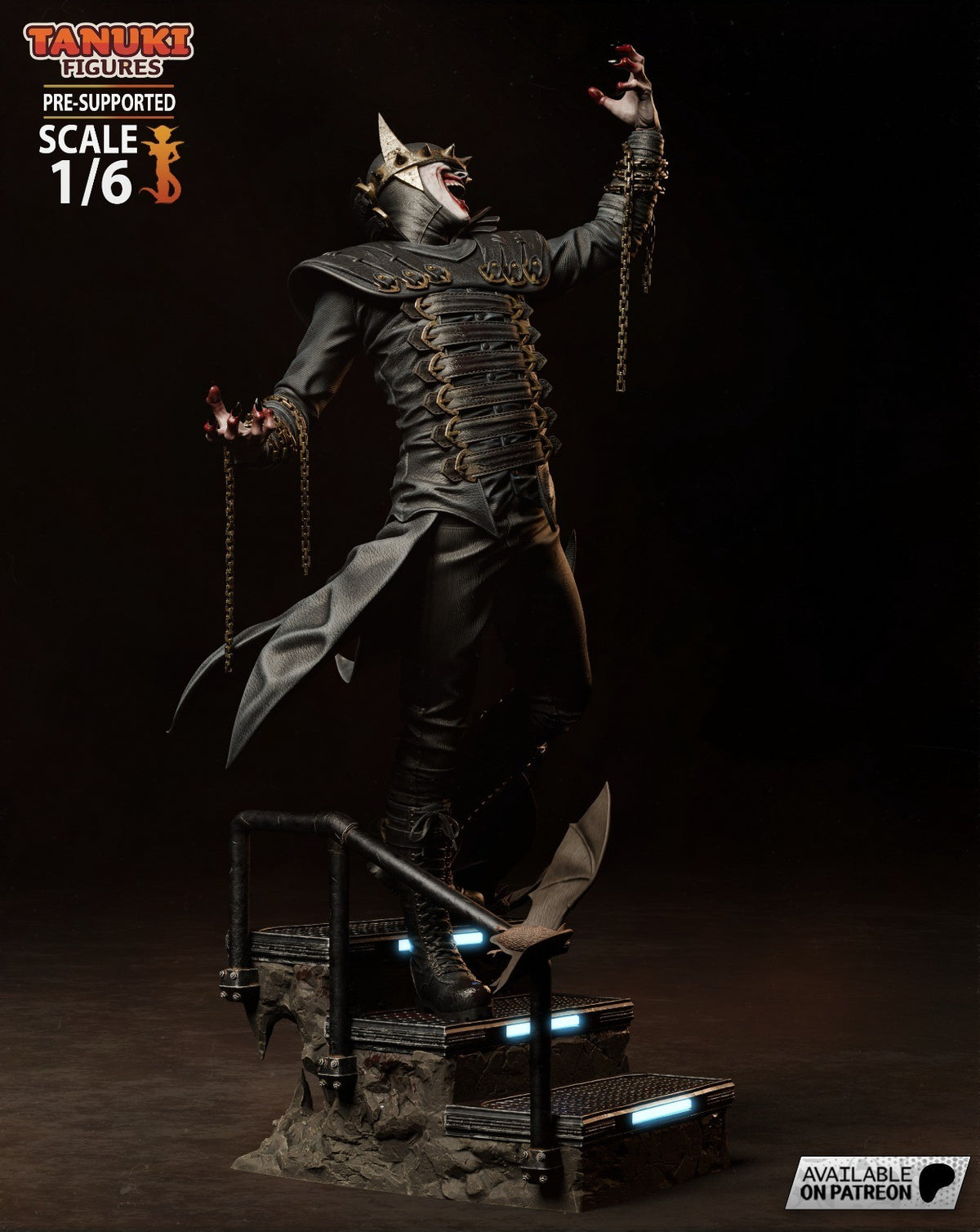 Batman Who Laughs (DC) 3D Printed Garage Kit Figure