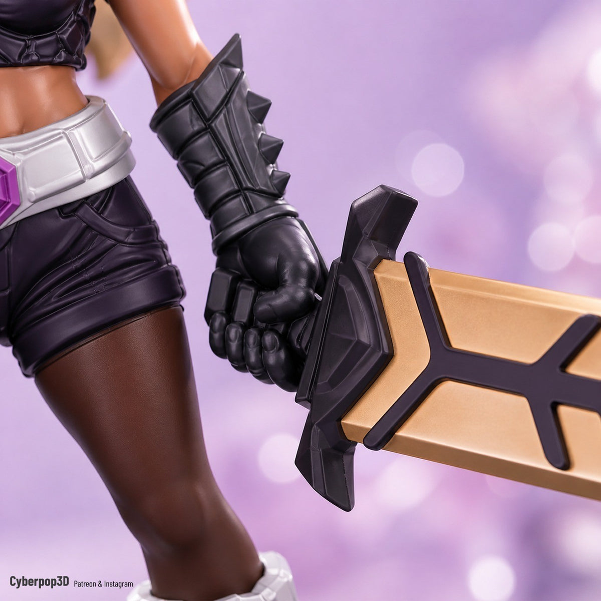 Magik Marvel Fan Art Figure Full Colour 3D Printed Statue