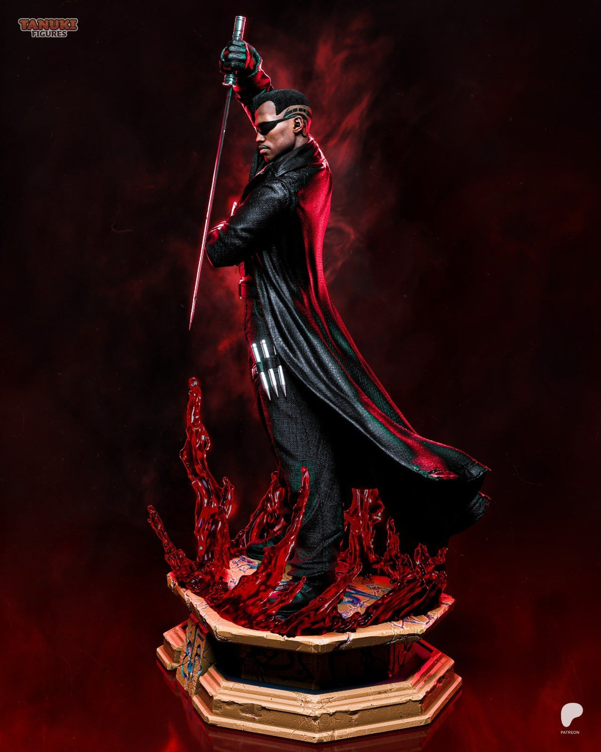Blade (Marvel) 3D Printed Garage Kit Figure