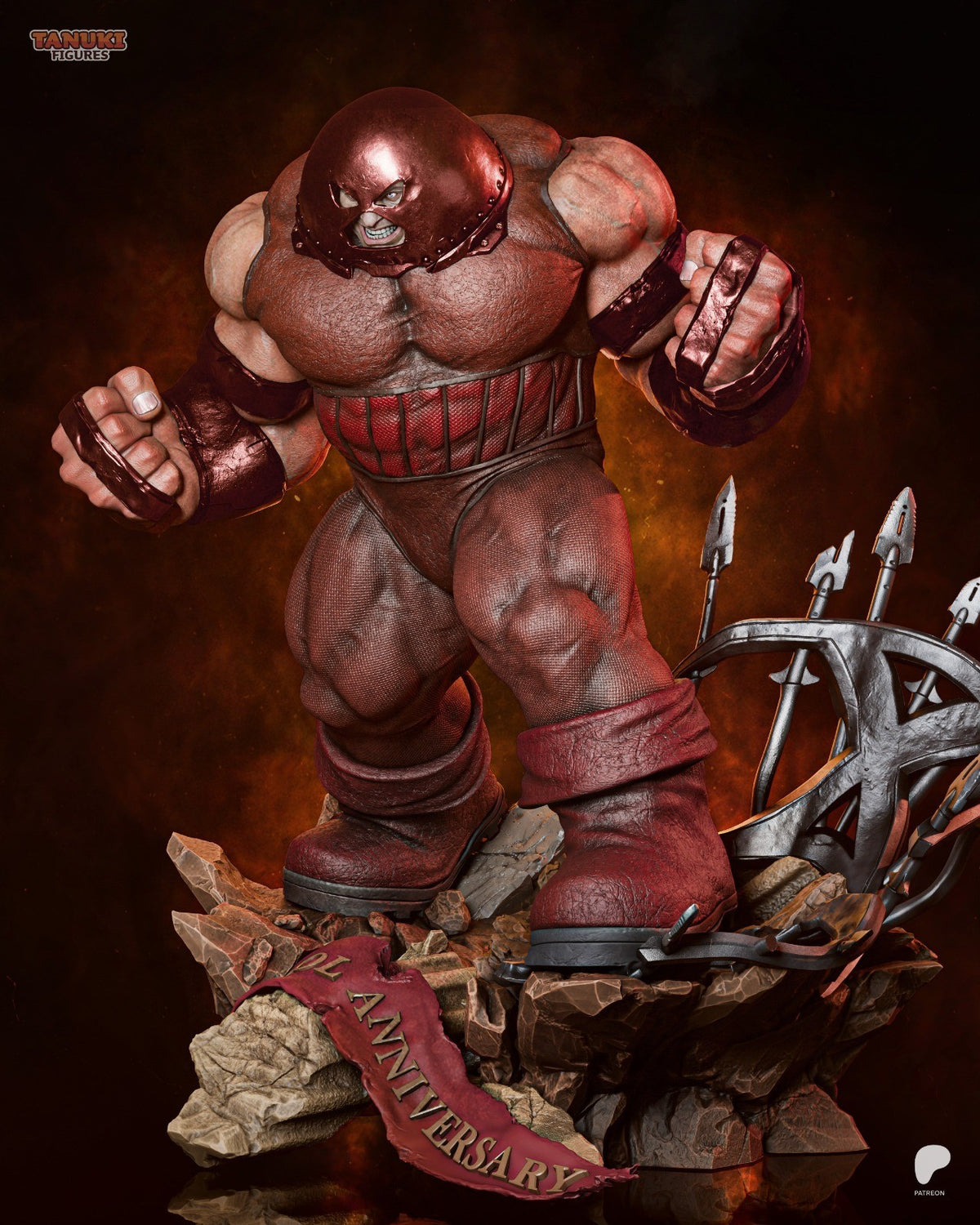 Juggernaut (X-Men) 3D Printed Garage Kit Figure