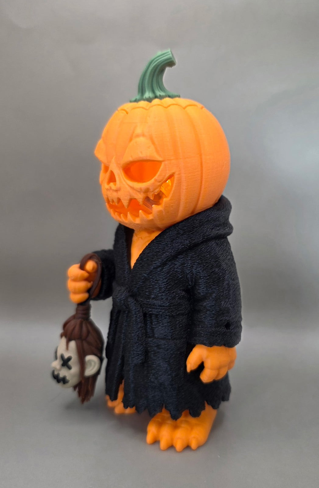 Halloween Jack-O-Lantern Figure