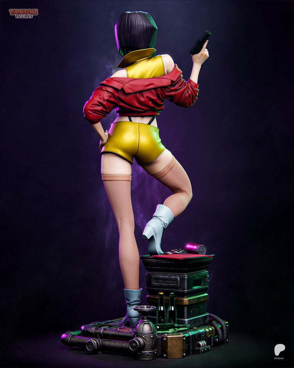 Faye (Cowboy Bebop) 3D Printed Garage Kit Figure
