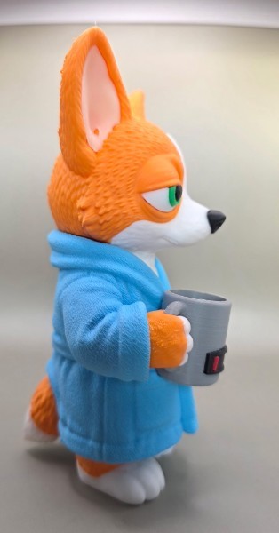 Tired Corgi Figure