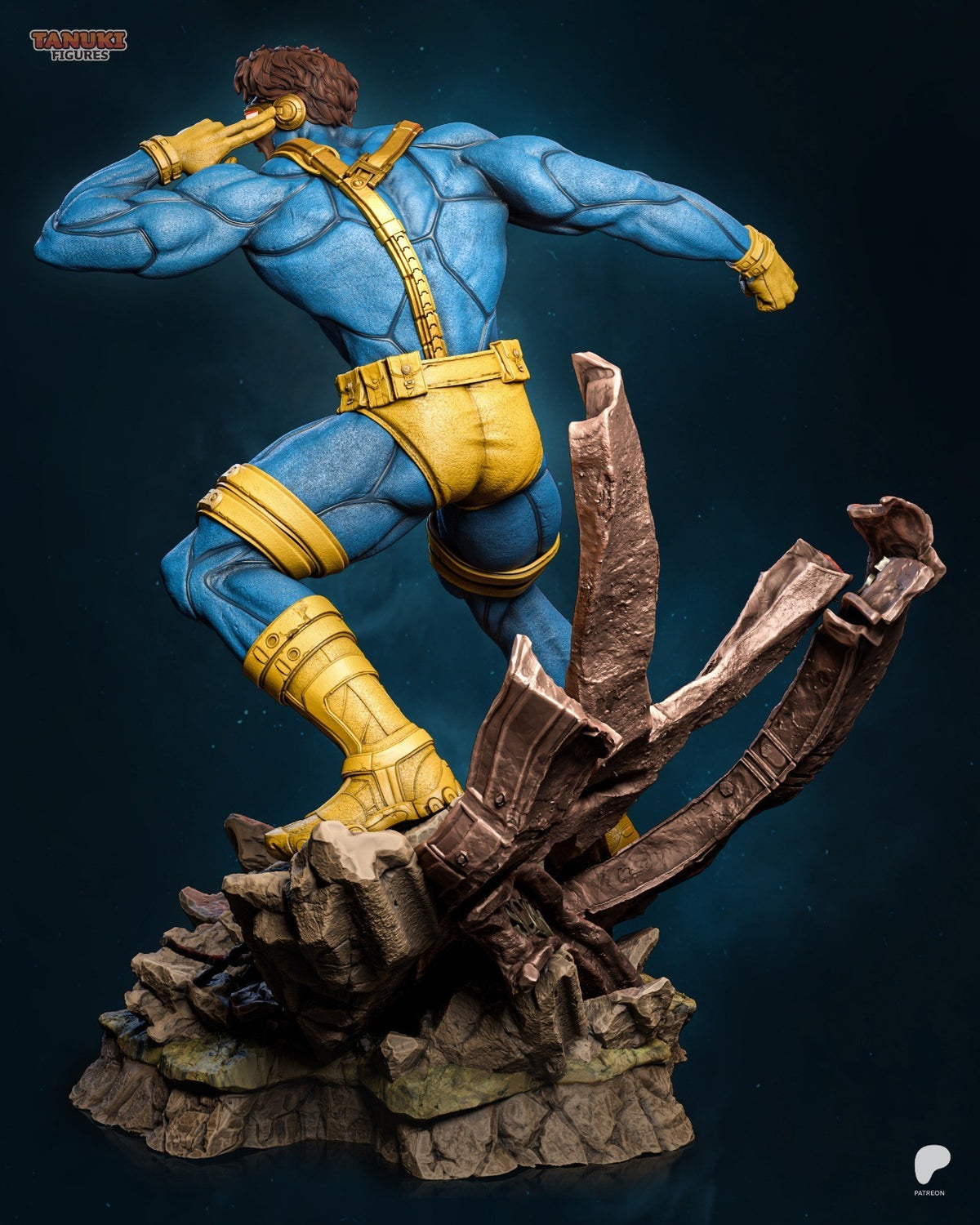Cyclops (X-Men) 3D Printed Garage Kit Figure