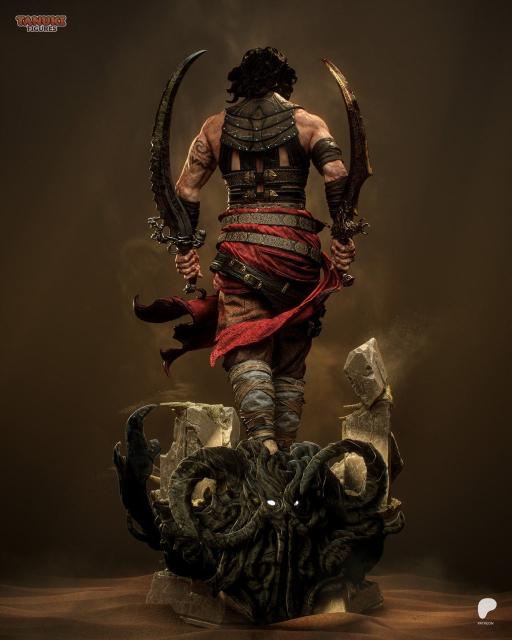 Prince of Persia 3D Printed Garage Kit Figure
