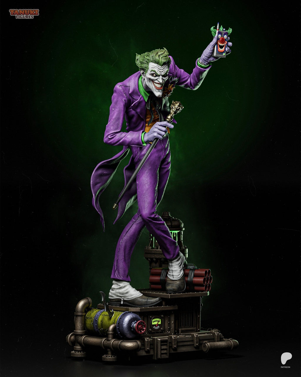 Joker (DC) 3D Printed Garage Kit Figure