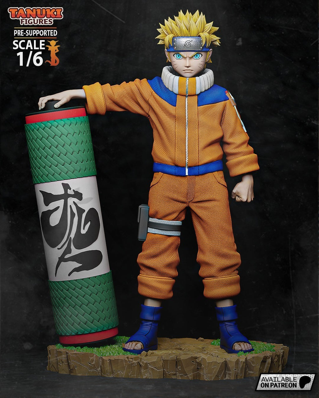 Naruto Uzumaki Classic (Naruto) 3D Printed Garage Kit Figure