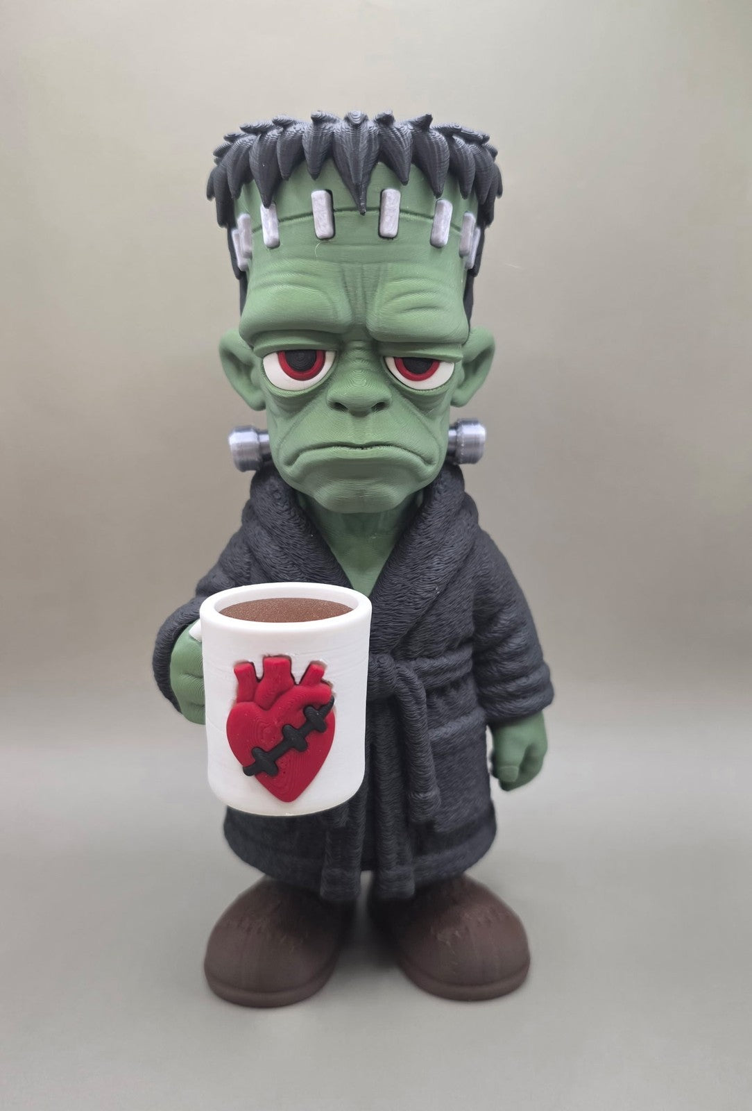Tired Halloween Frankenstein Figure