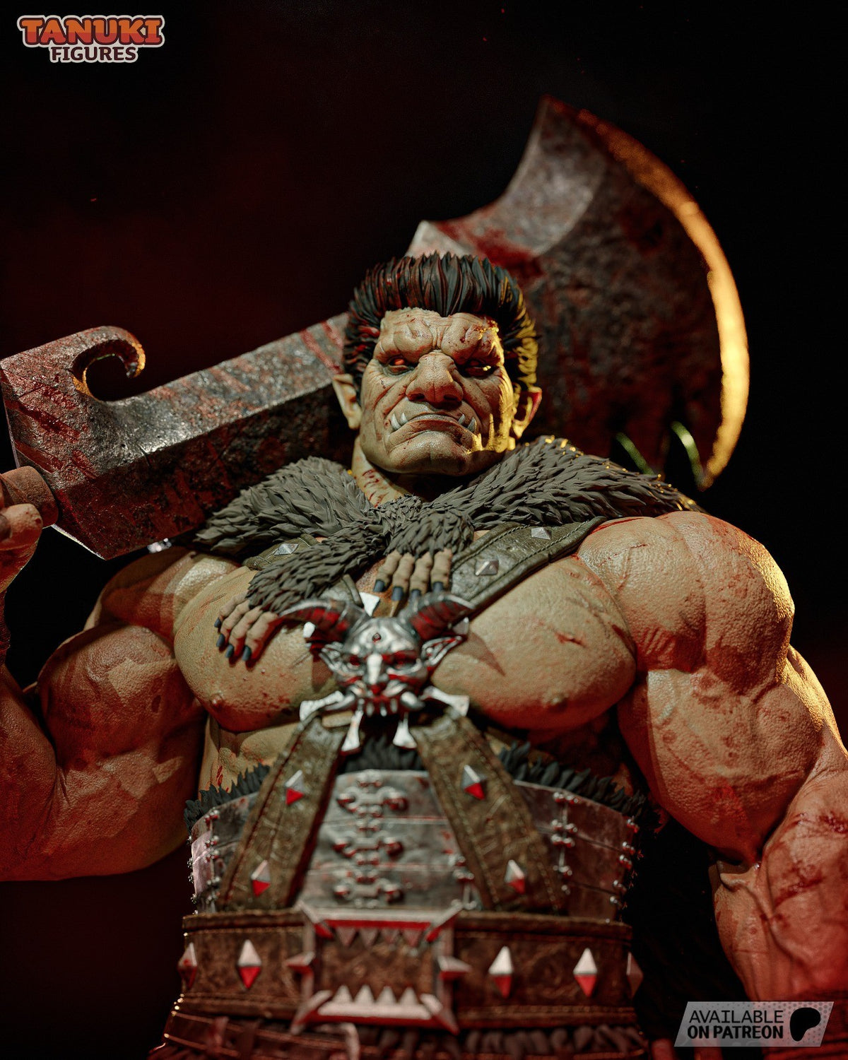 Zodd (Berserk) 3D Printed Garage Kit Figure