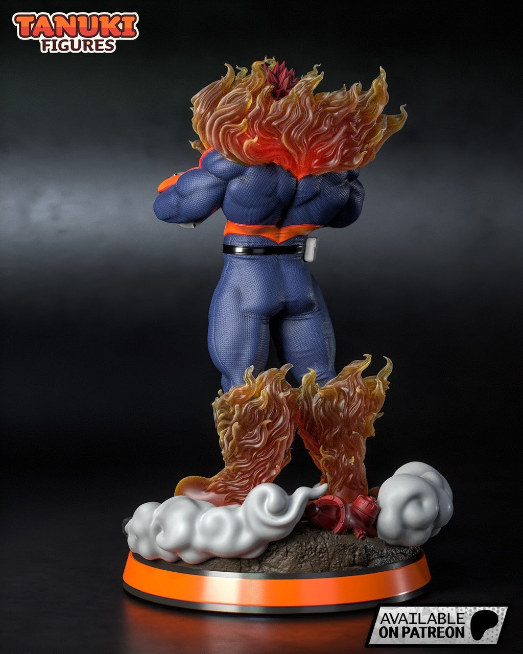 Endeavor (My Hero Academia) 3D Printed Garage Kit Figure