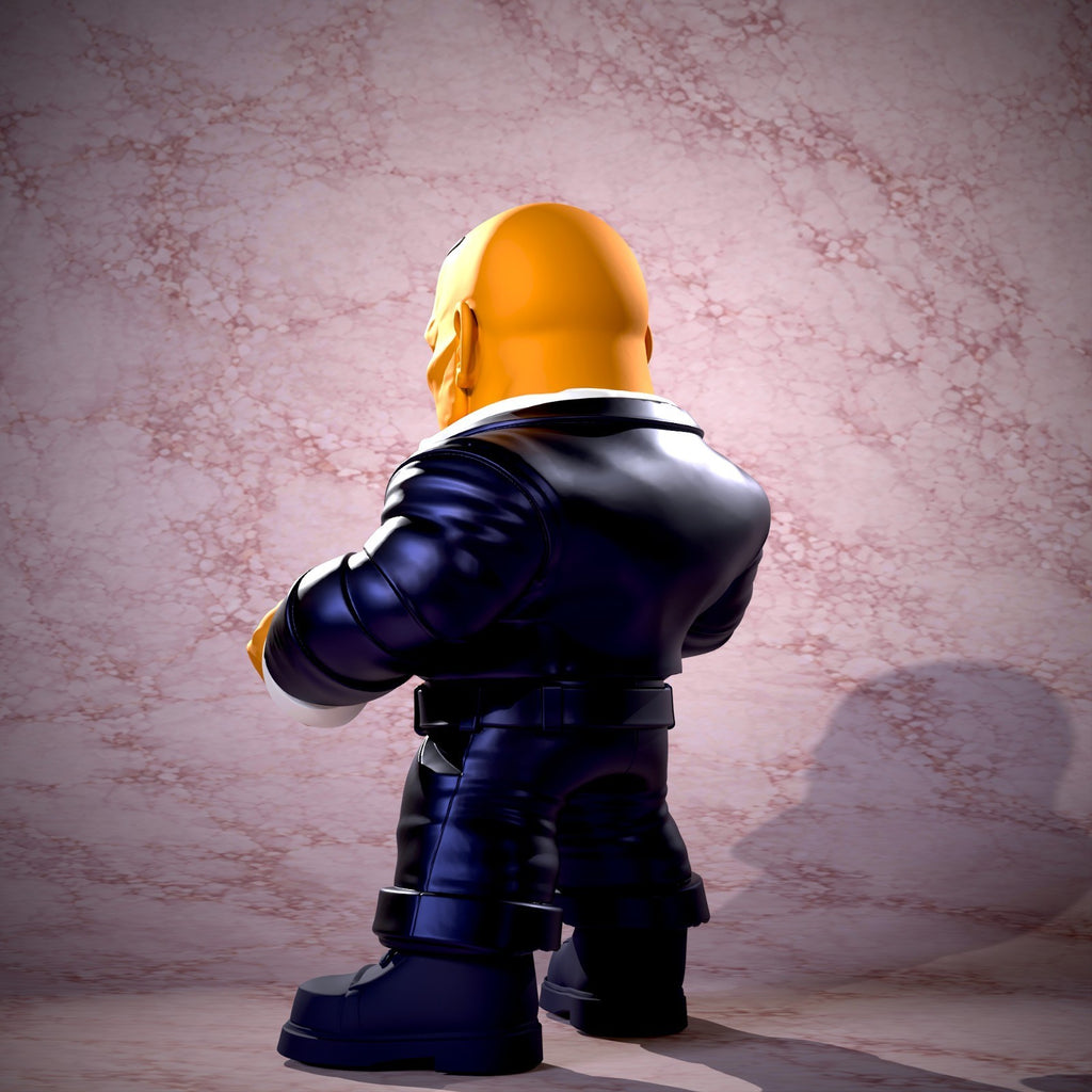 Corporate Sagat Street Fighter Fan Art Figure Full Colour 3D Printed Statue