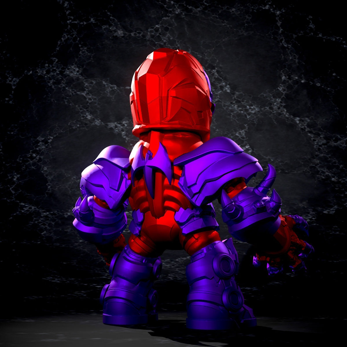 Onslaught Marvel Fan Art Figure Full Colour 3D Printed Statue