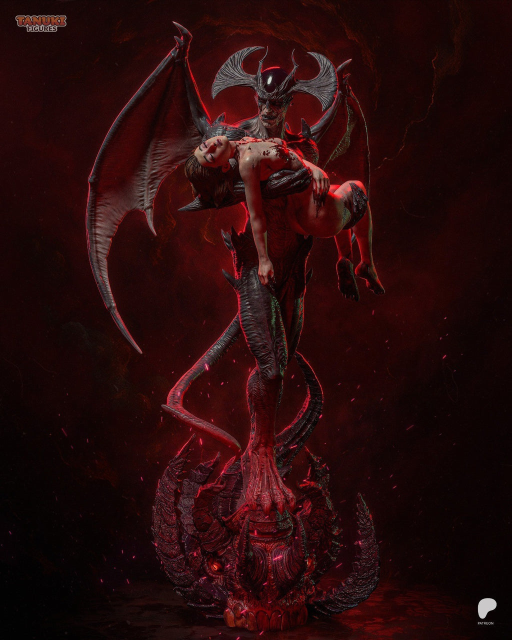 Devilman 3D Printed Garage Kit Figure