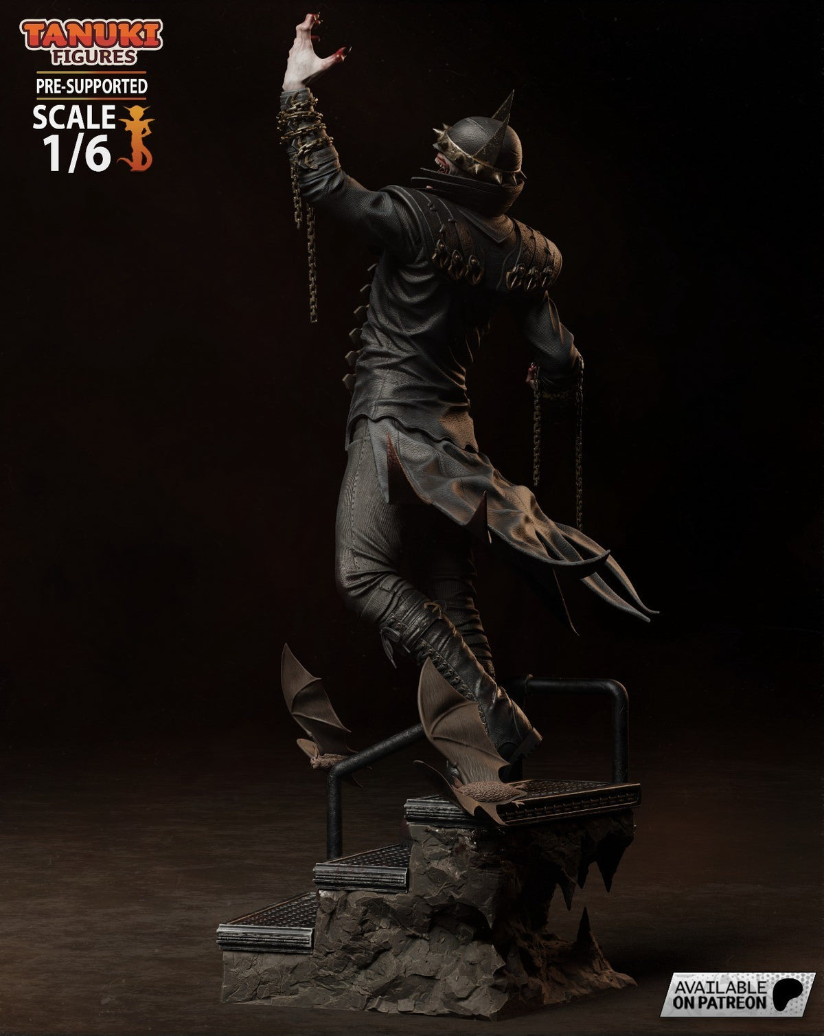 Batman Who Laughs (DC) 3D Printed Garage Kit Figure