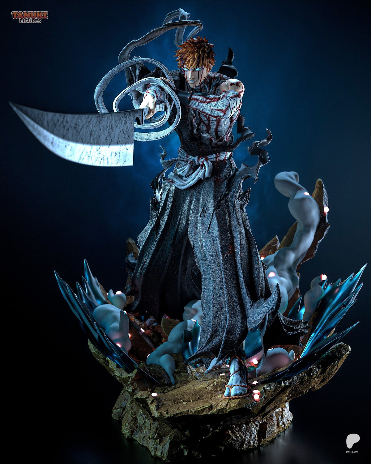 Ichigo (Bleach) 3D Printed Garage Kit Figure