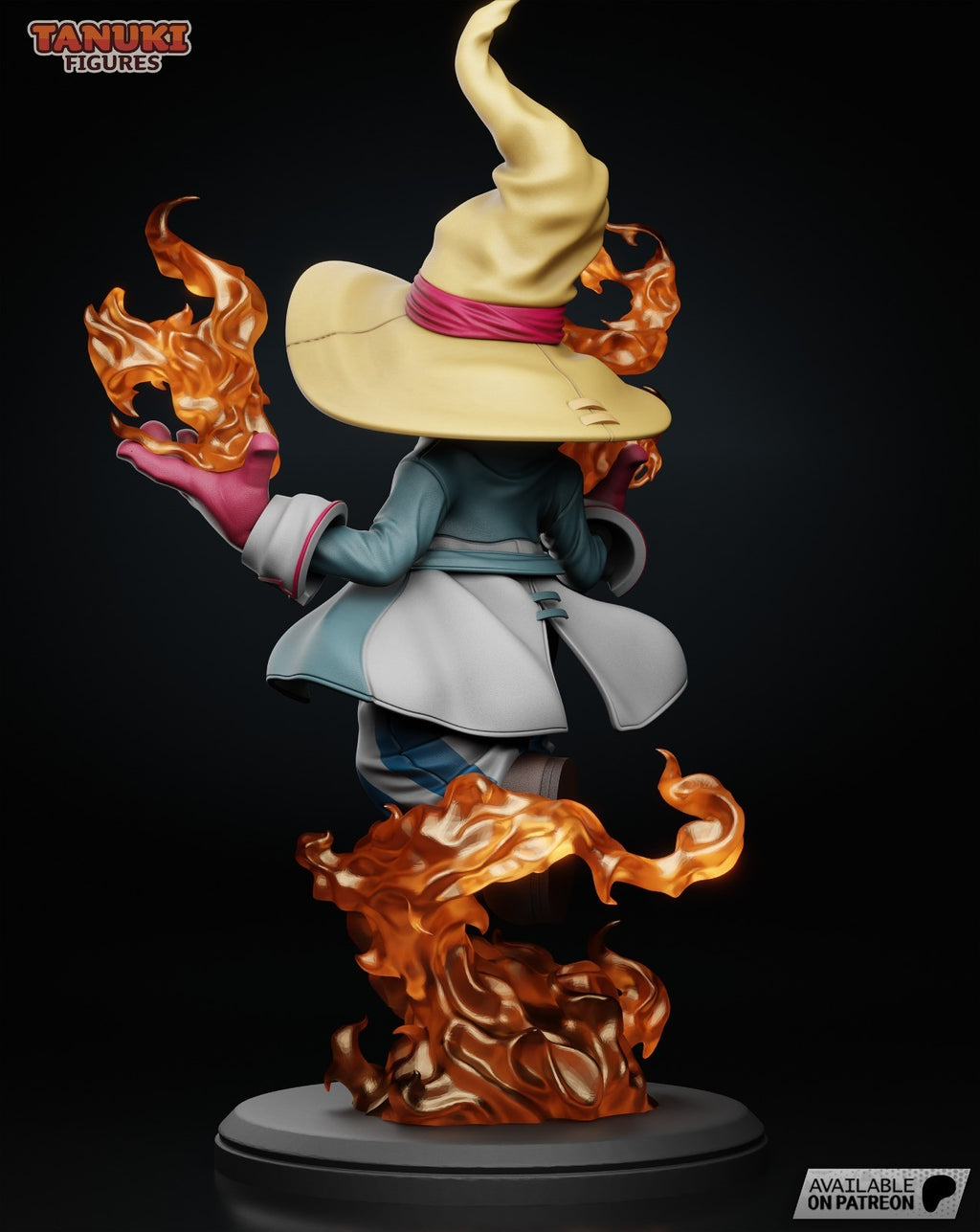 Vivi Toon (Final Fantasy IX) 3D Printed Garage Kit Figure