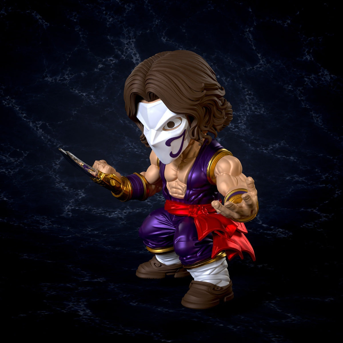 Vega Street Fighter Fan Art Figure Full Colour 3D Printed Statue
