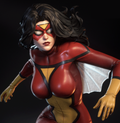 Spider Woman 3D printed statue