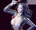 Zatanna 3D printed statue