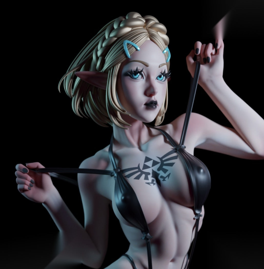 Princess Zelda (Dark Ver.) Character 3D print 1